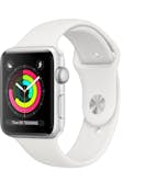 Apple Apple Watch Series 3 reloj inteligente Plata OLED