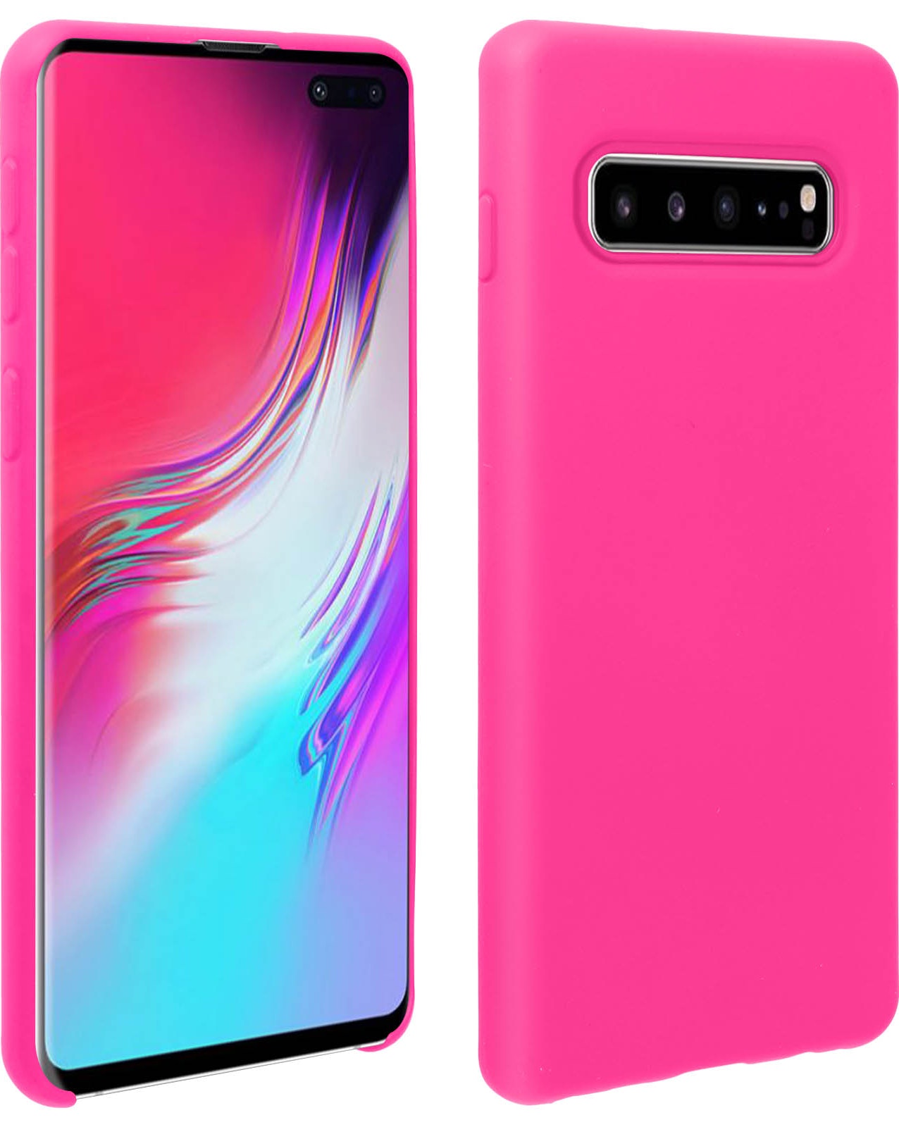 Avizar Carcasa de Silicona Samsung Galaxy S10 Plus Semirr