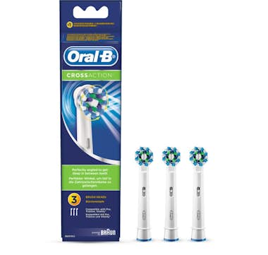 Oral-B Oral-B CrossAction 3 pieza(s) Azul, Verde, Blanco