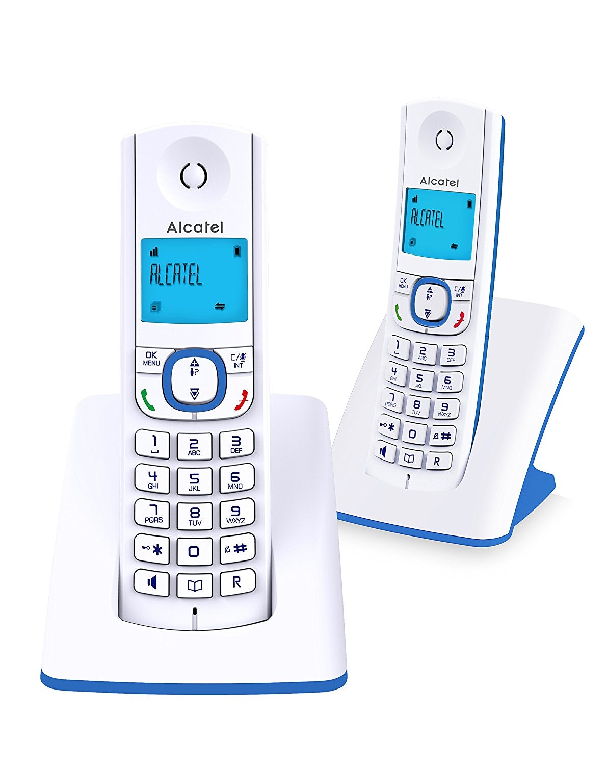 Alcatel Alcatel F530 Teléfono DECT Azul, Blanco Identifica