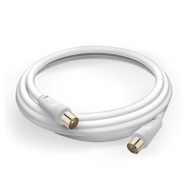Comprar Linq Antena De Cable Tv Macho Hembra Coxial 9 5 Mm Pvc 1 5 M Blanco Phone House