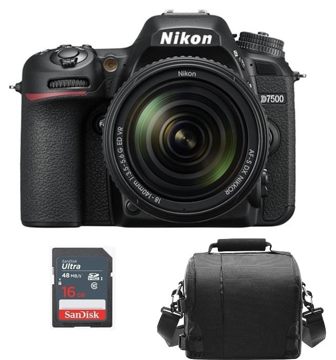 Nikon NIKON D7500 KIT AF-S 18-140MM F3.5-5.6G ED VR DX +