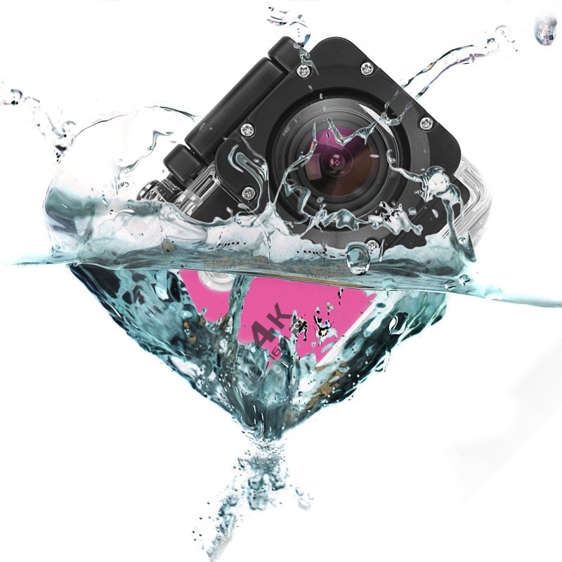 Pixturize Camara Sports Pix 4K WiFi Pink