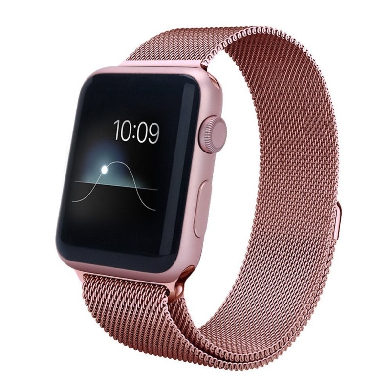 Compra Fierro Correa de acero para Apple watch 42/44mm rosa dorado | Phone  House