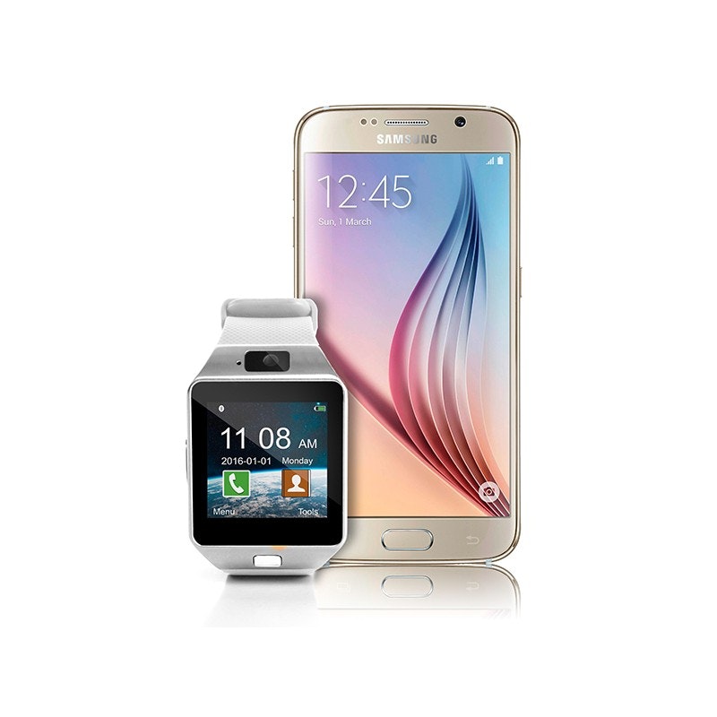 Compra Fierro SmartWatch con tarjeta SIM y camara Blanco Phone House