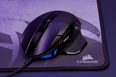 Corsair Corsair Nightsword RGB ratón USB Óptico 18000 DPI