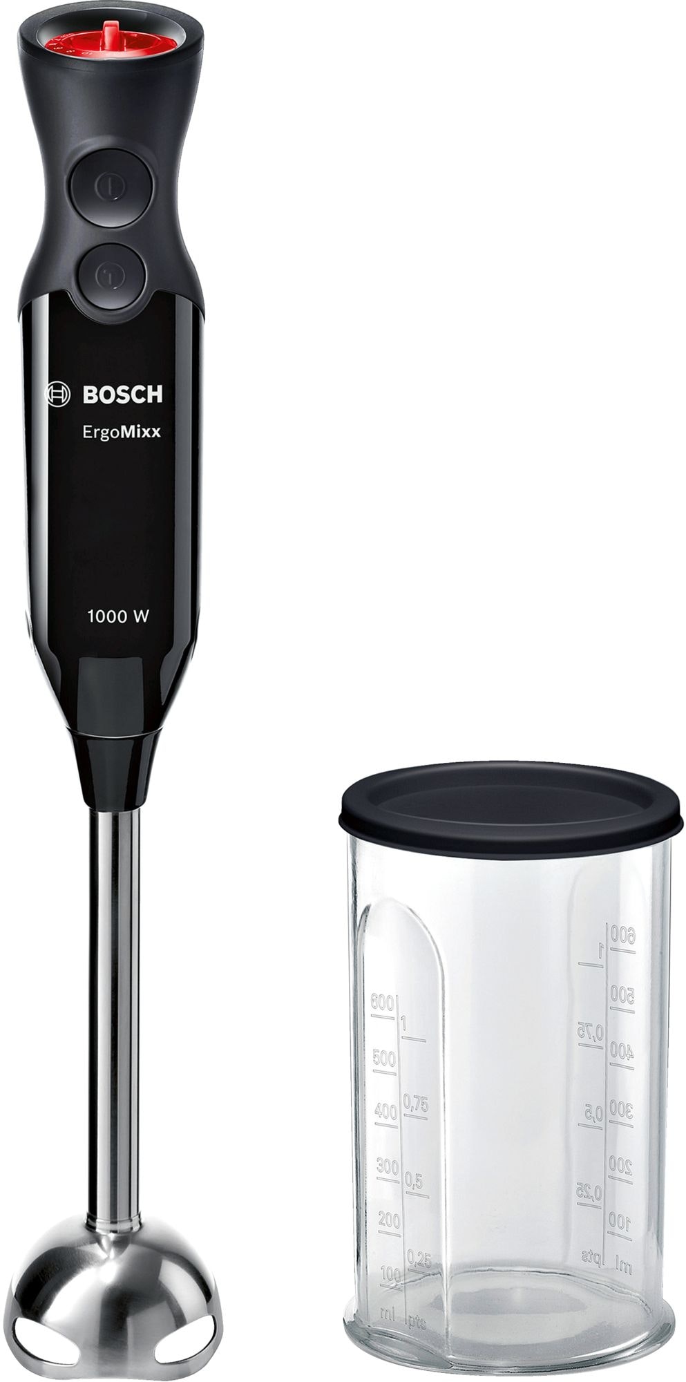 Bosch MS6CB6110 batidora Batidora de mano Negro 1000 W