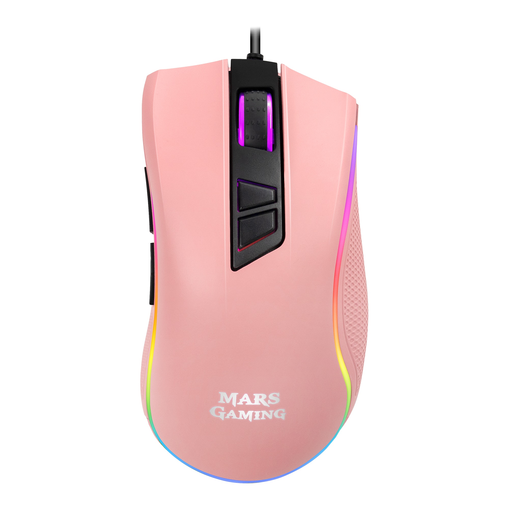 Mars Gaming MM218 ratón USB Óptico 10000 DPI mano derecha