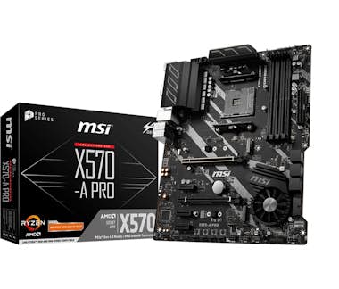 MSI MSI X570-A PRO placa base Zócalo AM4 ATX AMD X570