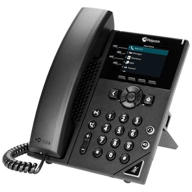 Polycom Polycom VVX 250 teléfono IP Negro Terminal con con
