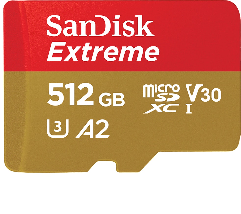 SanDisk Sandisk Extreme memoria flash 512 GB MicroSDXC Cla