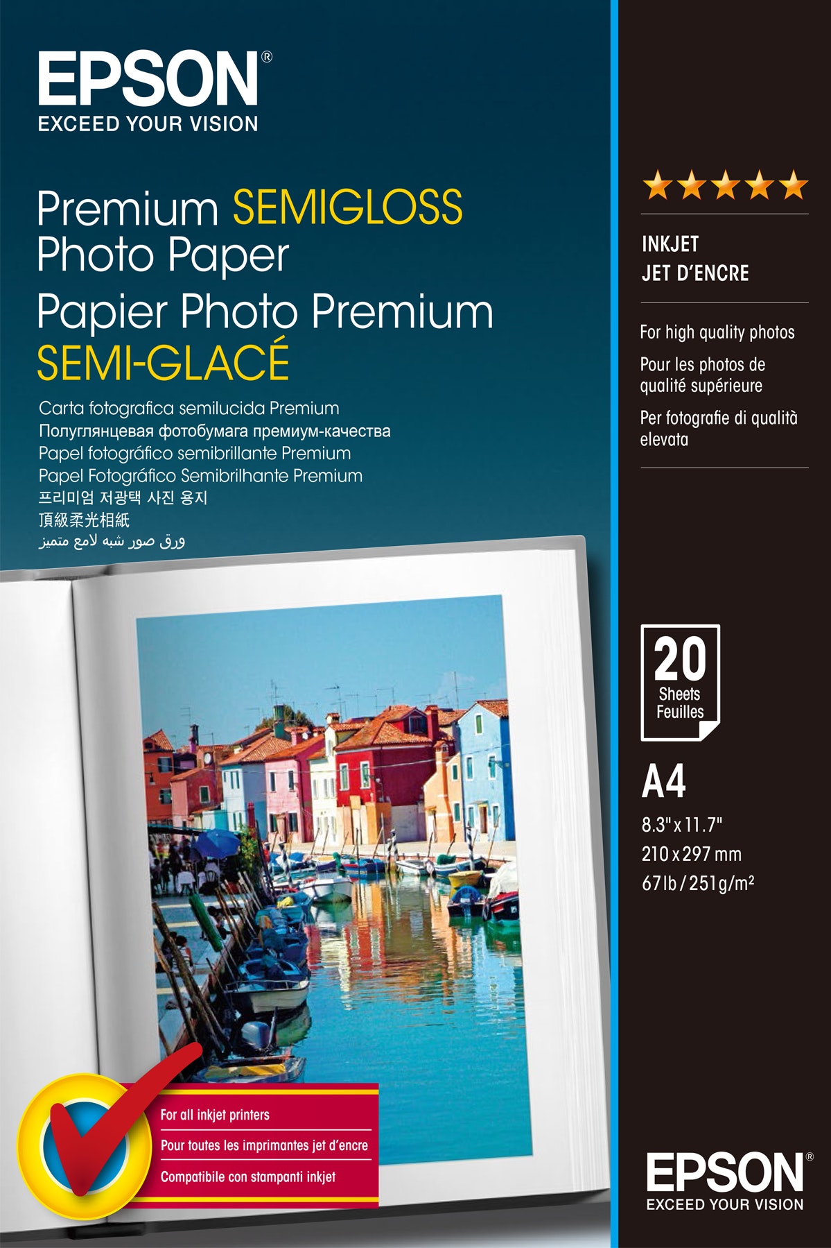 Epson Premium Semi-Gloss Photo Paper