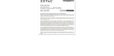 Zotac Zotac ZT-T20610E-10M tarjeta gráfica GeForce RTX 2