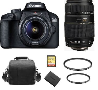 Canon CANON EOS 4000D KIT EF-S 18-55MM F3.5-5.6 III + TA