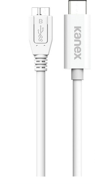 Kanex KU3CMB111M cable USB 1,2 m 2 USB C Micro-USB B Blanco