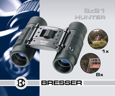 Bresser Bresser Optics Hunter 8x21 binocular BK-7