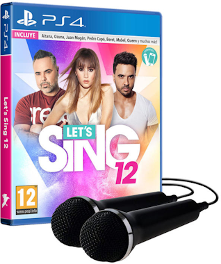 Voxler Lets Sing 12 + 2 Microfonos (PS4)