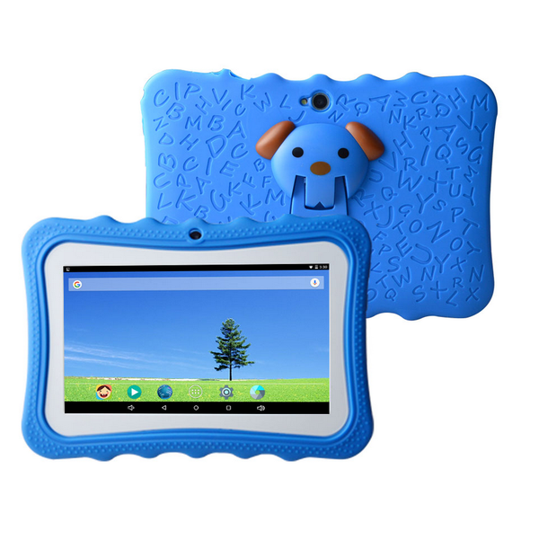 Generica Tableta para Niños (7 pulgadas - 8 GB - RAM: 1 GB - Quad Core - Azul) + Funda Protectora