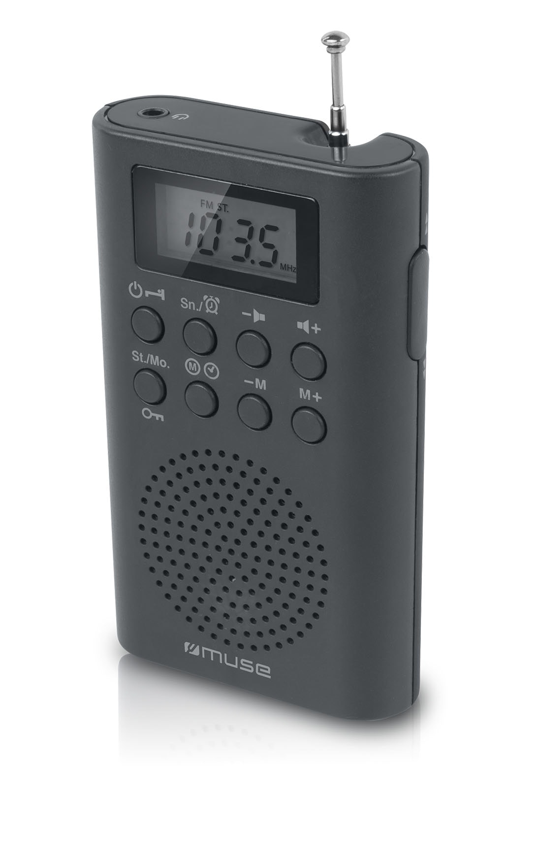 Muse Muse M-03 R radio Portátil Analógica Negro