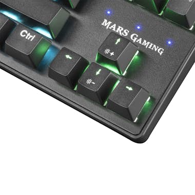 Mars Gaming Mars Gaming MKXTKL teclado USB QWERTY Español Negr
