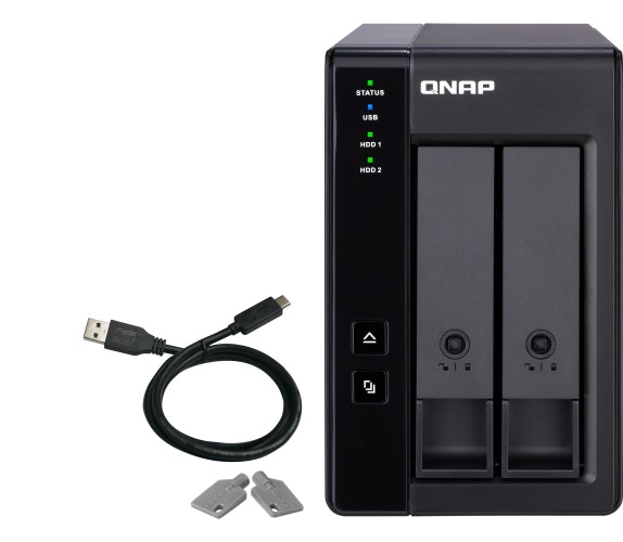 QNAP QNAP TR-002 caja para disco duro externo 2.5/3.5""