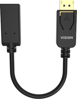 Vision Vision TC-DPHDMI/BL adaptador de cable de vídeo HD