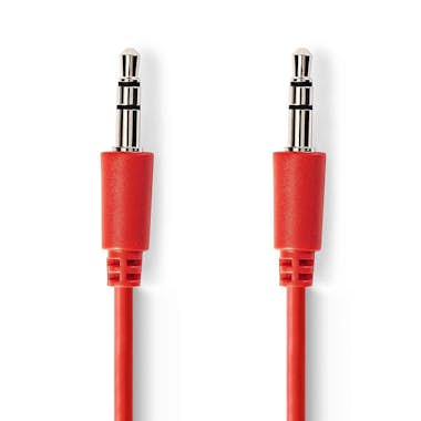 Nedis Nedis CAGP22005RD10 cable de audio 1 m 3,5mm Rojo