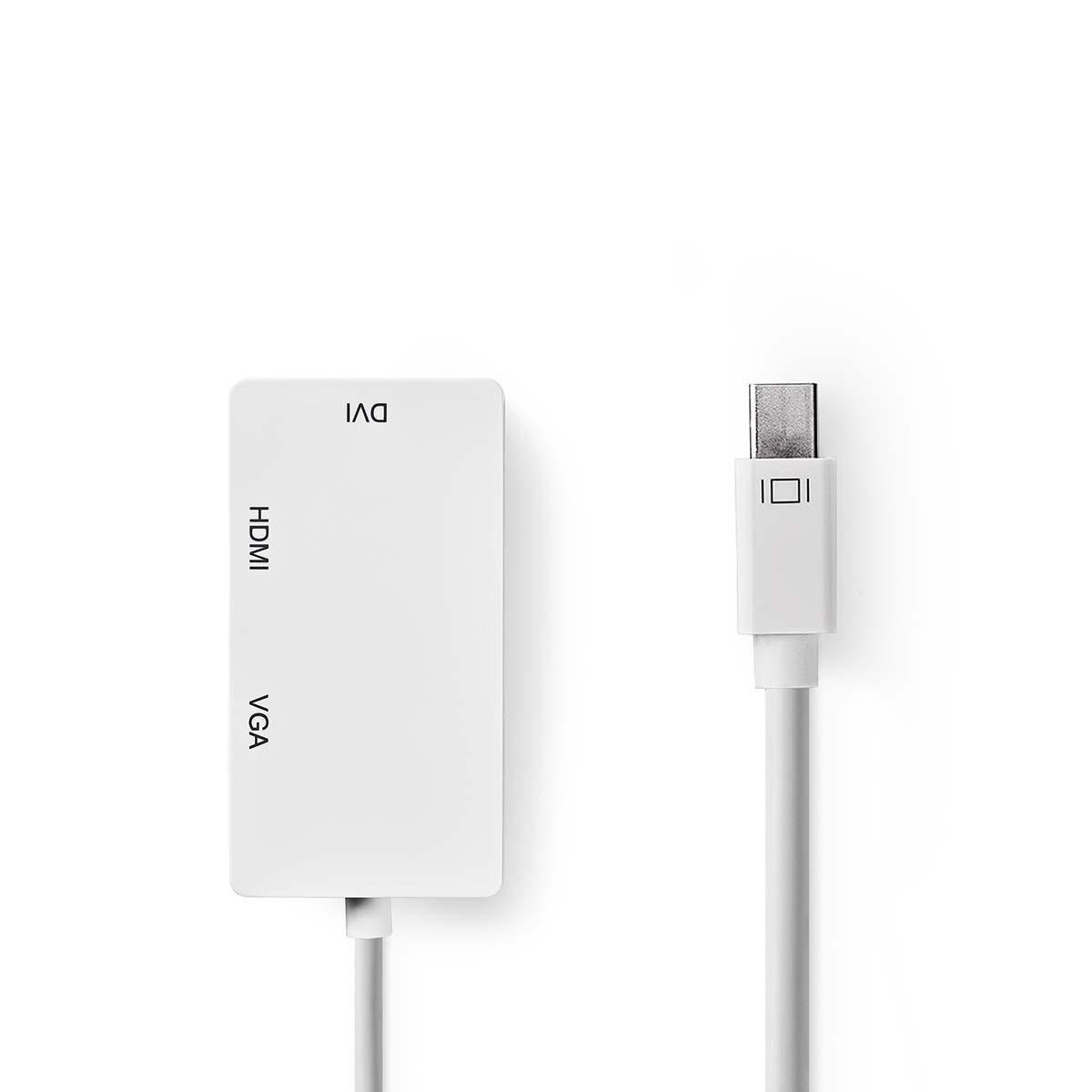 Nedis Nedis CCGP37465WT02 adaptador de cable de vídeo 0,