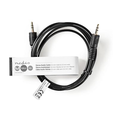 Nedis Nedis CAGT22000BK15 cable de audio 1,5 m 3,5mm Neg