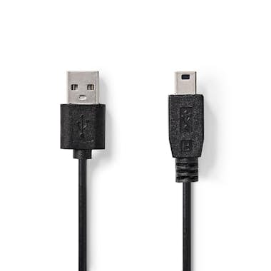 Nedis Nedis CCGT60300BK10 cable USB 1 m 2.0 USB A Mini-U