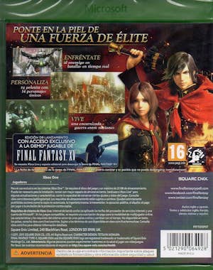 Microsoft Final Fantasy tipFinal Fantasy tipe-0 HD (XBOX ONE