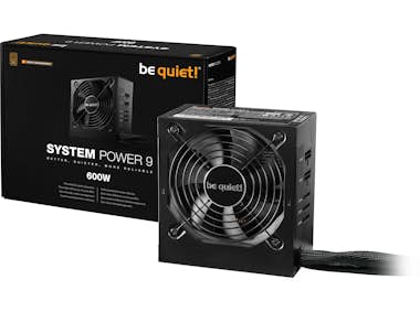 Be quiet! be quiet! System Power 9 | 600W CM unidad de fuent