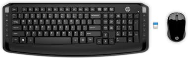 HP HP 300 teclado RF inalámbrico Negro