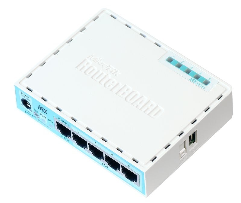 Mikrotik Mikrotik RB750GR3 router Gigabit Ethernet Turquesa