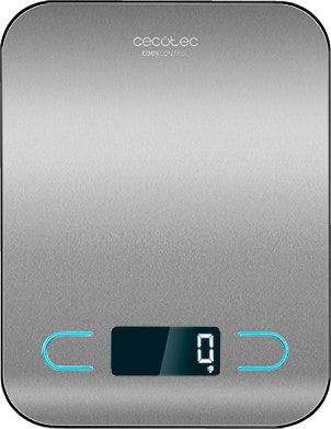 Cecotec 04097 báscula de cocina Báscula electrónica de cocina Acero inoxidable Rectángulo