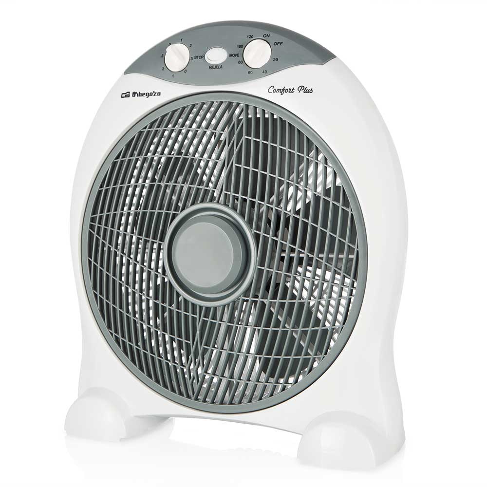 Orbegozo BF-1030 ventilador Ventilador con aspas para el hogar Gris, Blanco