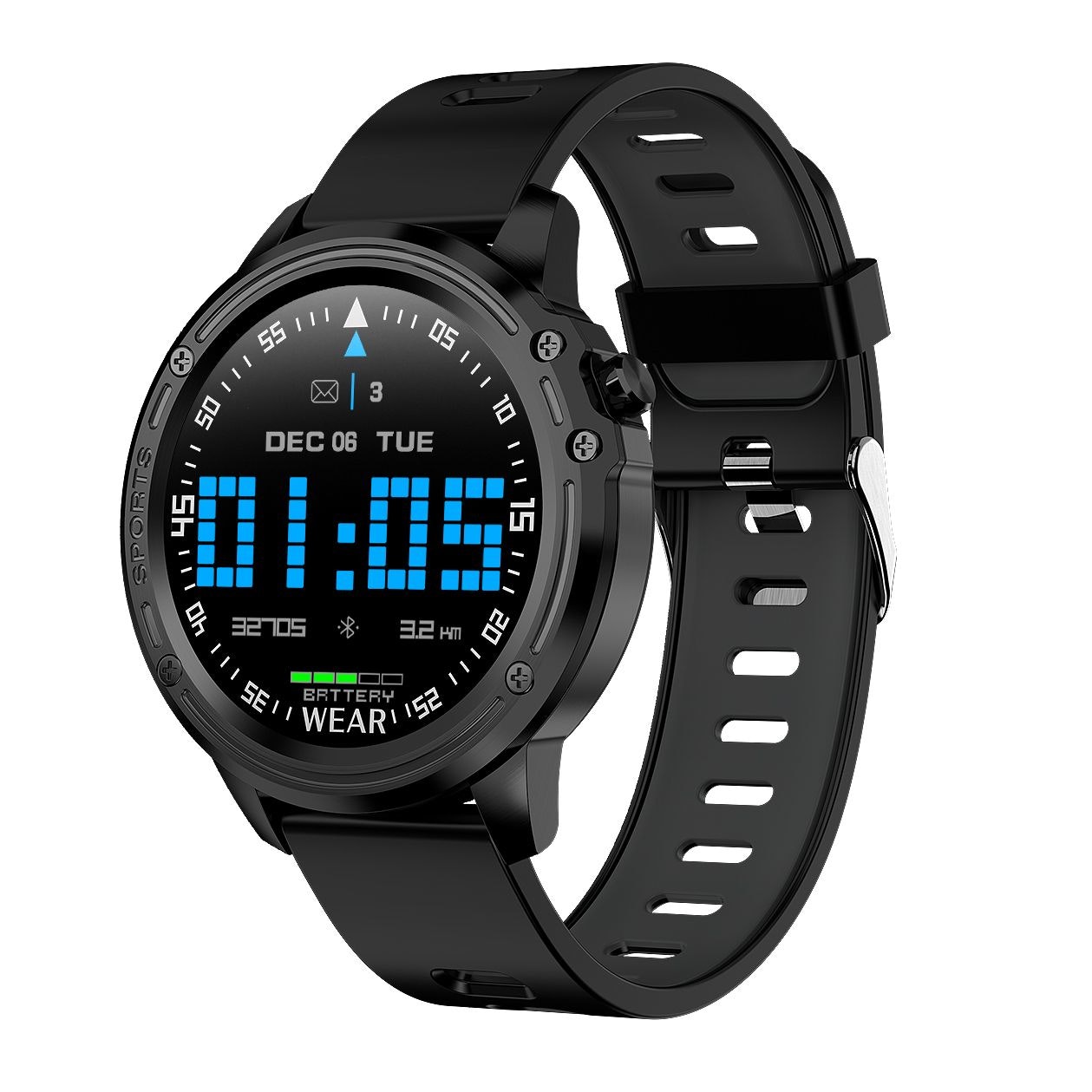 Leotec smartwatch multisports ecg complete rojo new arrivals