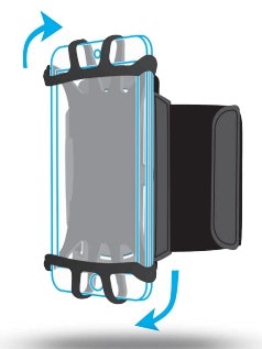 Mobilis Mobilis ARM BAND 4-6IN . funda para teléfono móvil