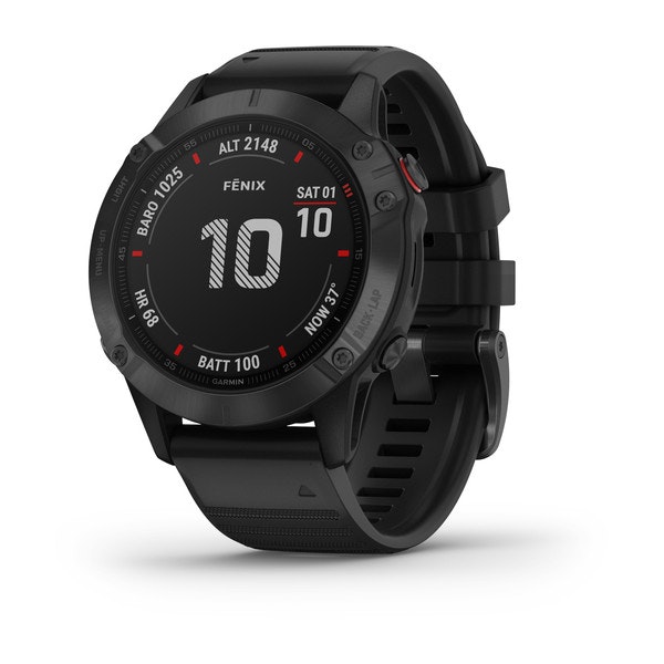 Garmin fenix 6 Pro reloj inteligente Negro 3,3 cm (1.3) GPS (satélite)