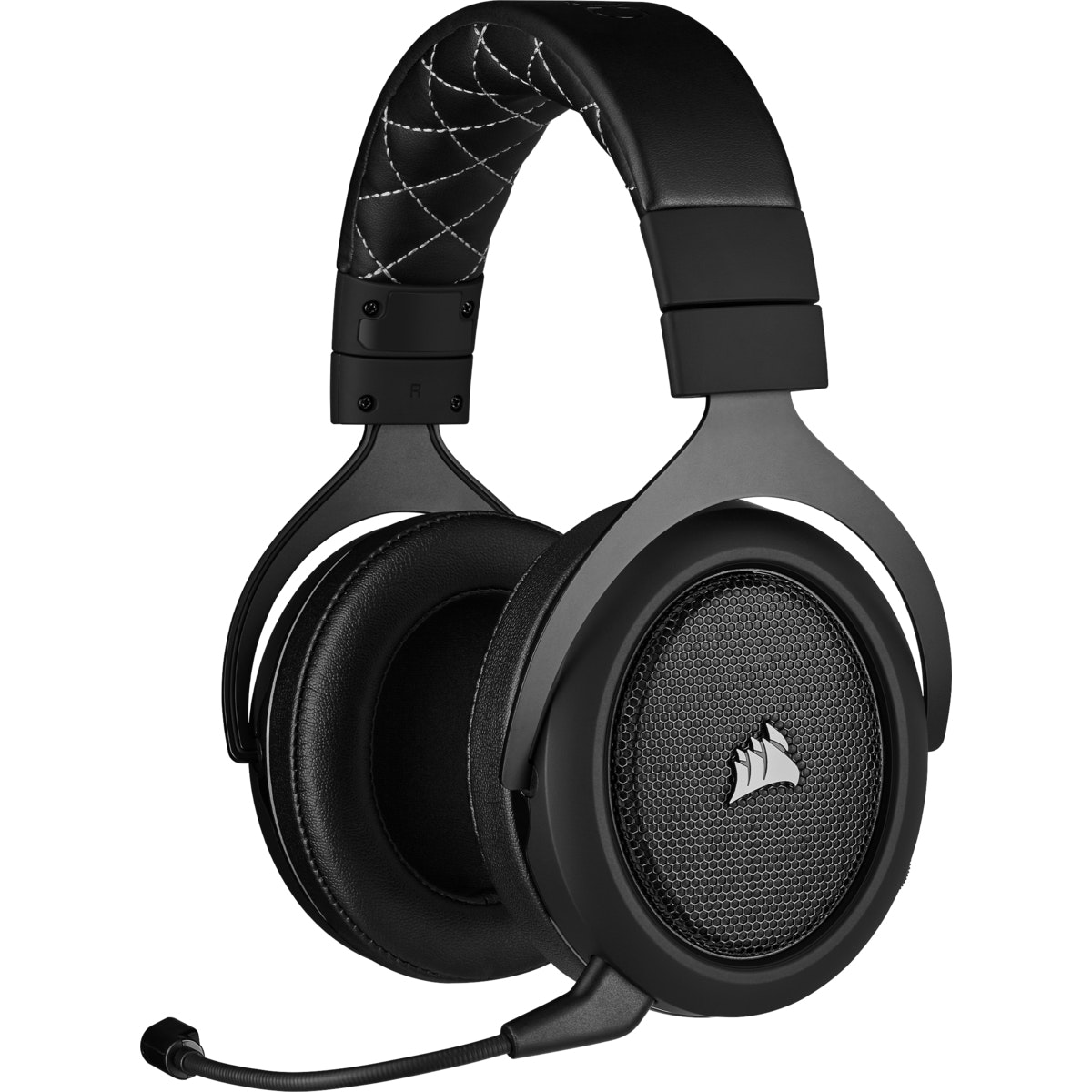 Corsair HS70 PRO Wireless auricular con micrófono Diadema Binaural Carbono