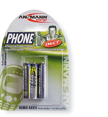 Ansmann Ansmann 800 mAh DECT AAA Níquel-metal hidruro (NiM