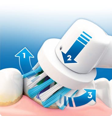 Oral-B Oral-B CrossAction 5 pieza(s) Blanco
