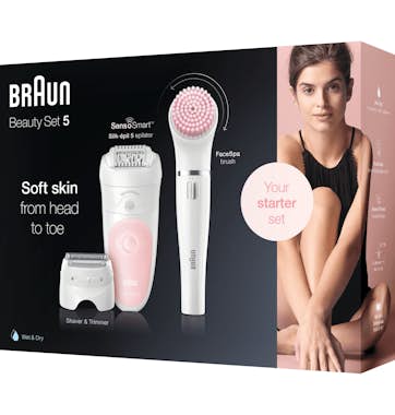 Braun Braun Silk-épil 5 Wet&Dry 81683689 depiladora Blan