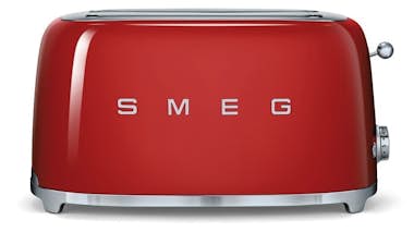 SMEG Smeg TSF02RDEU tostadora 4 rebanada(s) Rojo 1500 W