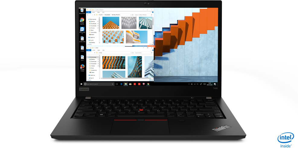 Lenovo Lenovo ThinkPad T490 Negro Portátil 35,6 cm (14"")