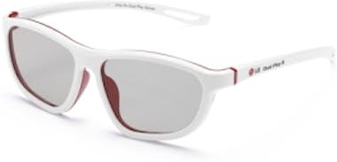LG LG AG-F400DP gafas 3D estereóscopico Blanco 2 piez