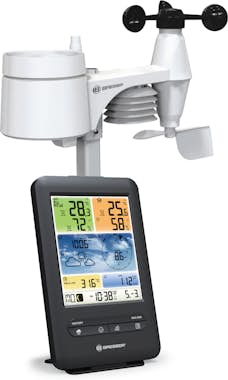 Bresser Centro Meteorológico WIFI 5 en 1 pantalla color