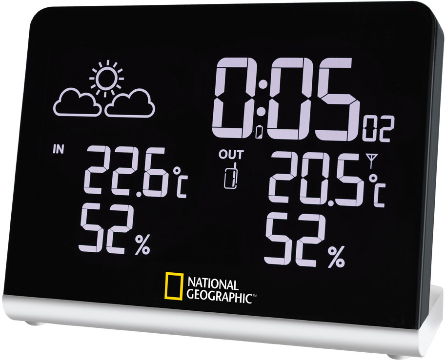 National Geographic Estación Meteorológica inalámbrica multi color