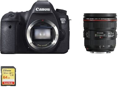 Canon ANON EOS 6D KIT EF 24-70mm F4L ES USM + 64GB tarje