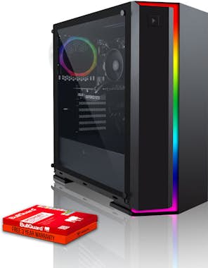 Fierce PC Fierce GUARDIAN RGB PC Gamer - Rápido 4.2GHz Hex-C